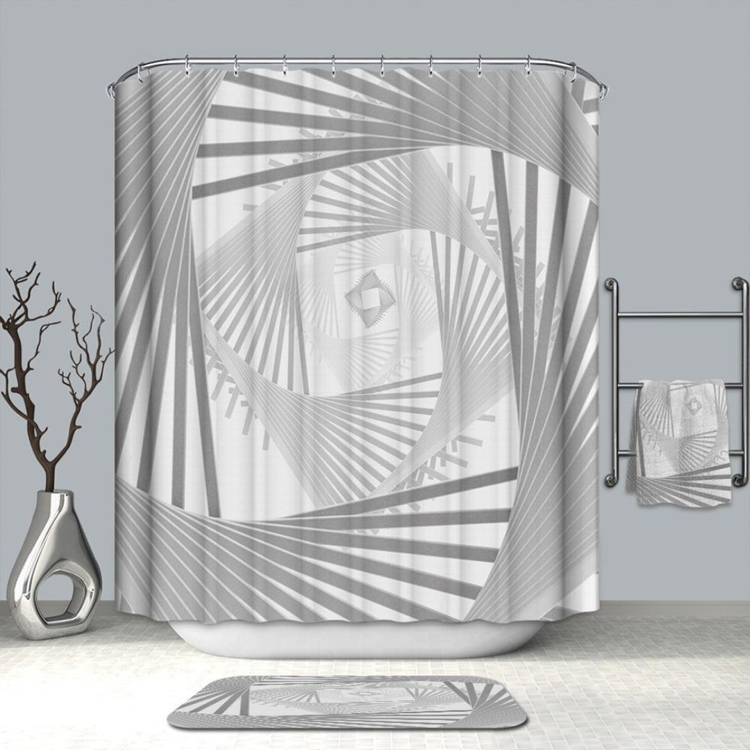 Cortina de Baño Repelente Mérida Royal