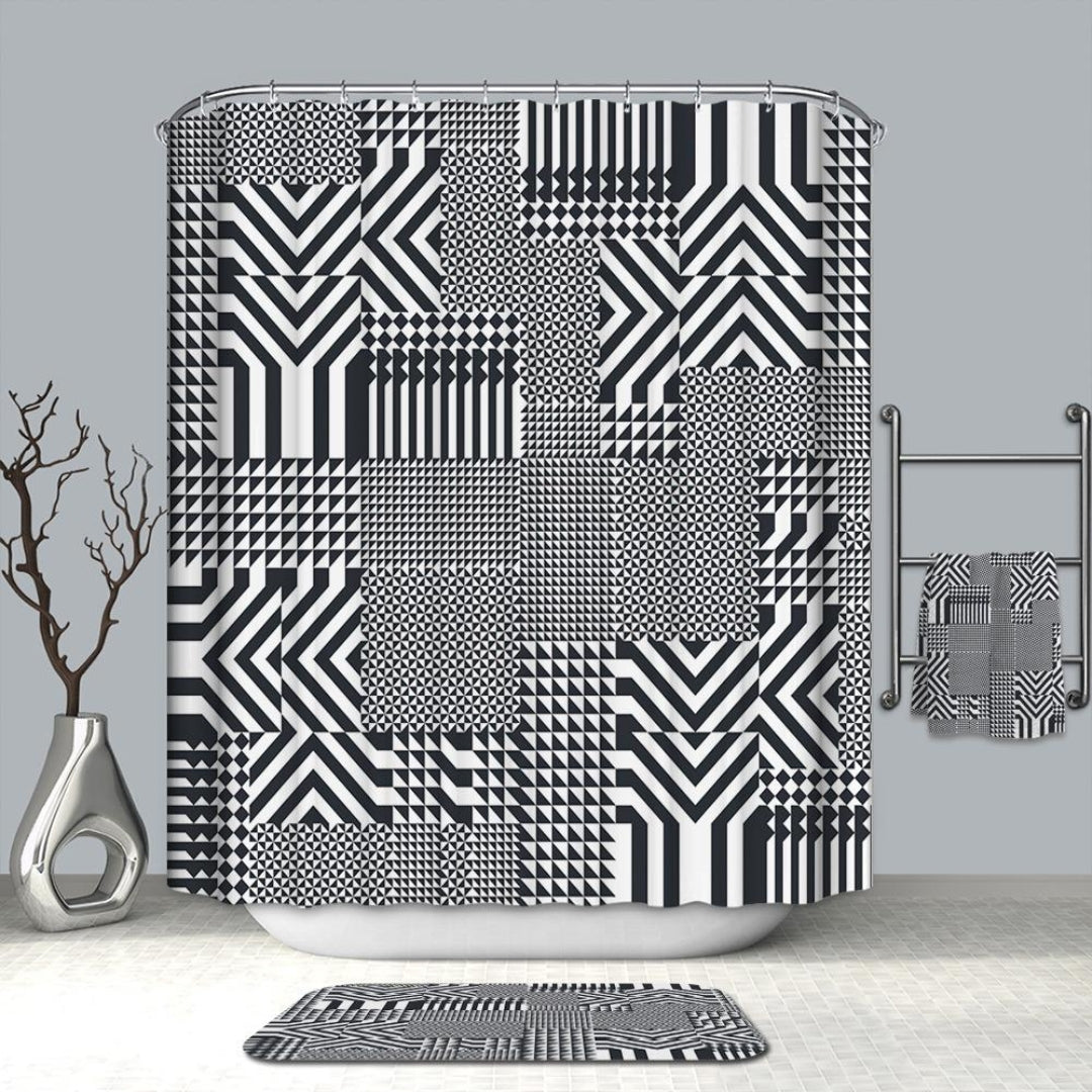 Cortina de Baño Repelente Mérida Napoli