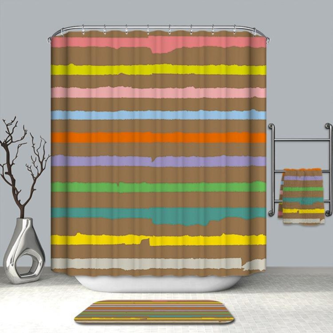 Cortina de Baño Repelente Mérida Colors