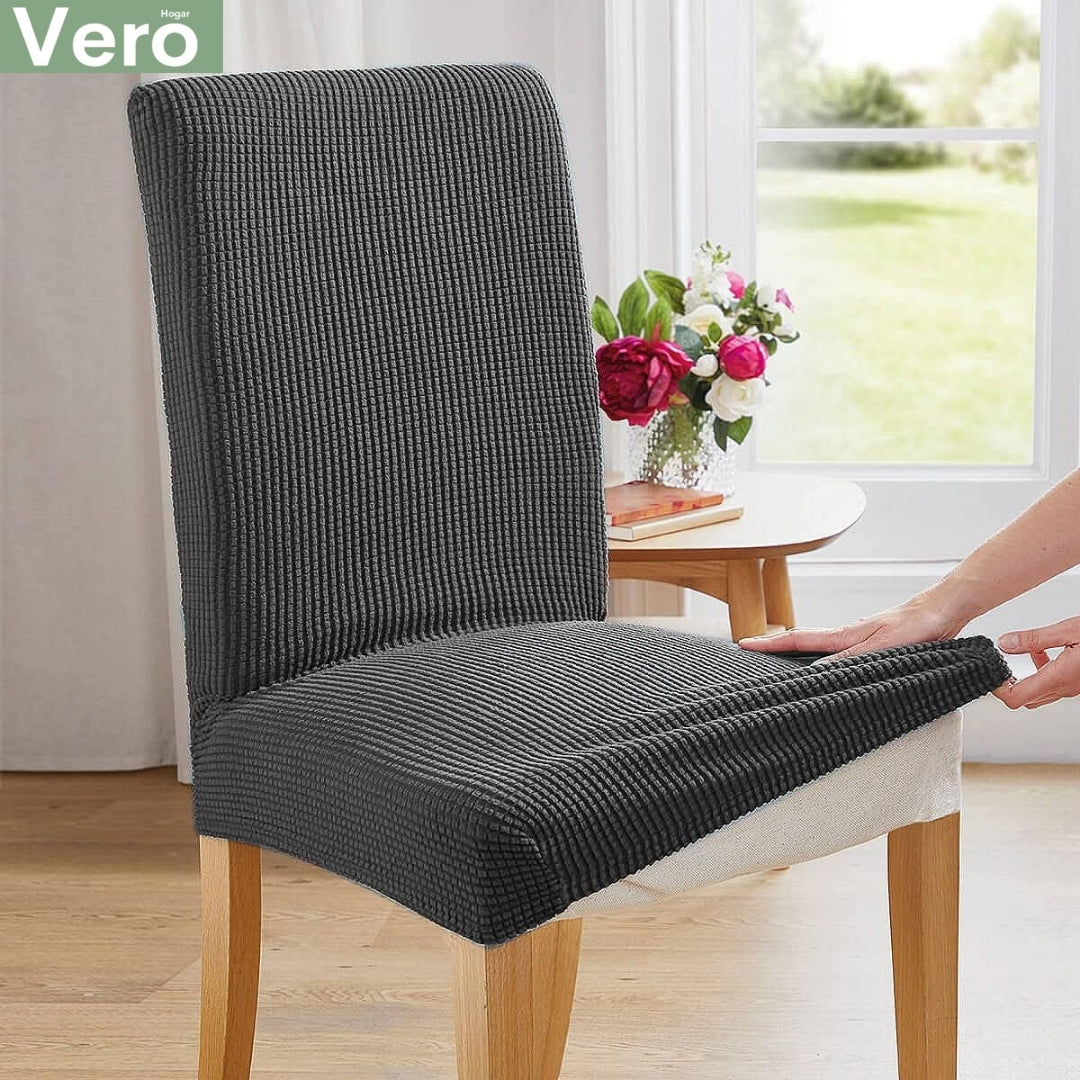 Set de Fundas de Silla Meilen Gris Oxford