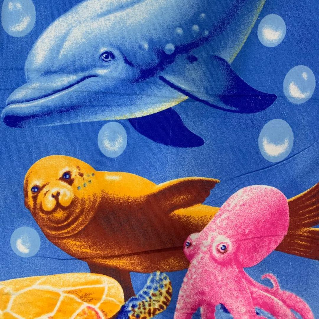 Toalla Jumbo Infantil Acuario