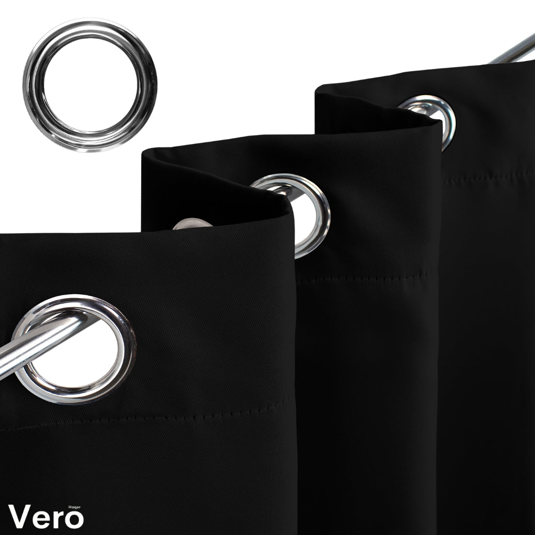 Cortina Blackout Negra