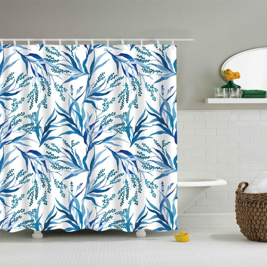 Cortina de Baño Repelente Mérida Acacia