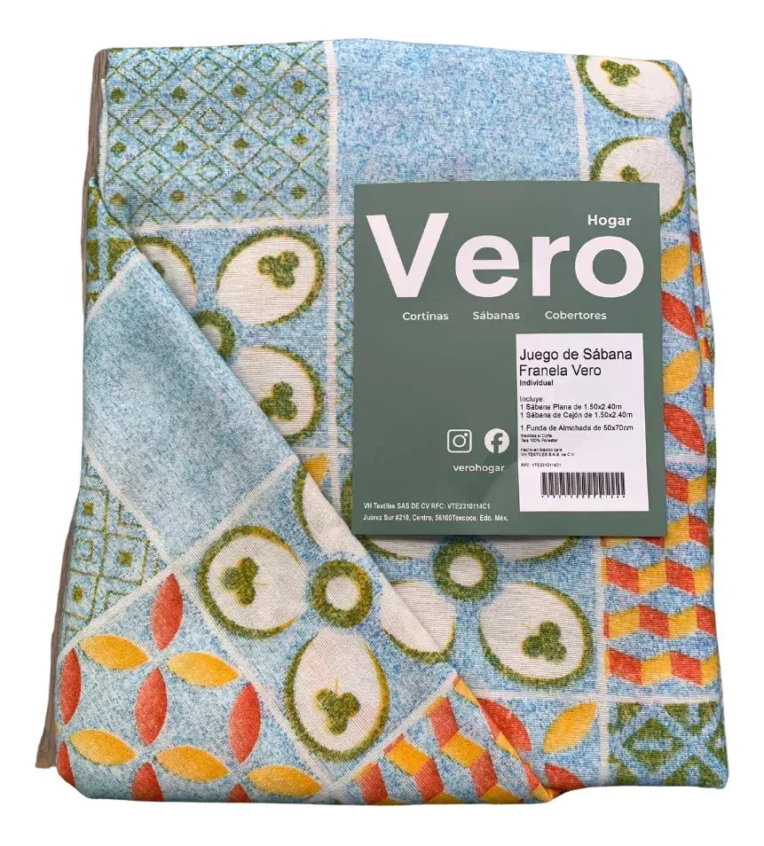 Sabana De Franela Polo Norte Vero Hogar Modelos Al Azar