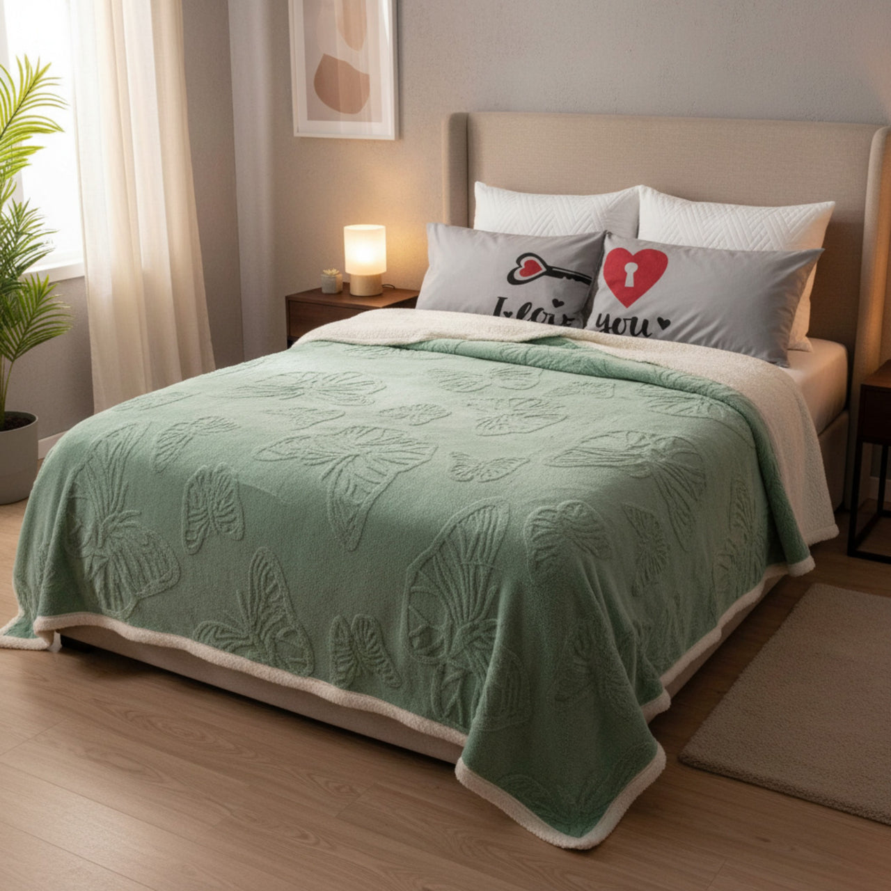 Cobertor Boston Verde