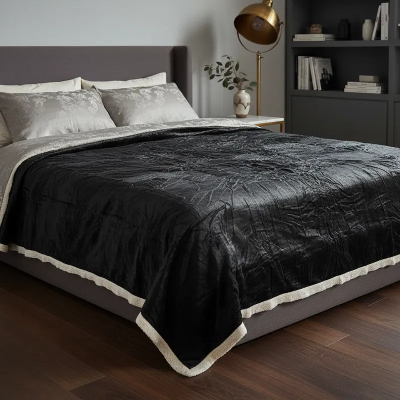 Cobertor Piña Negro