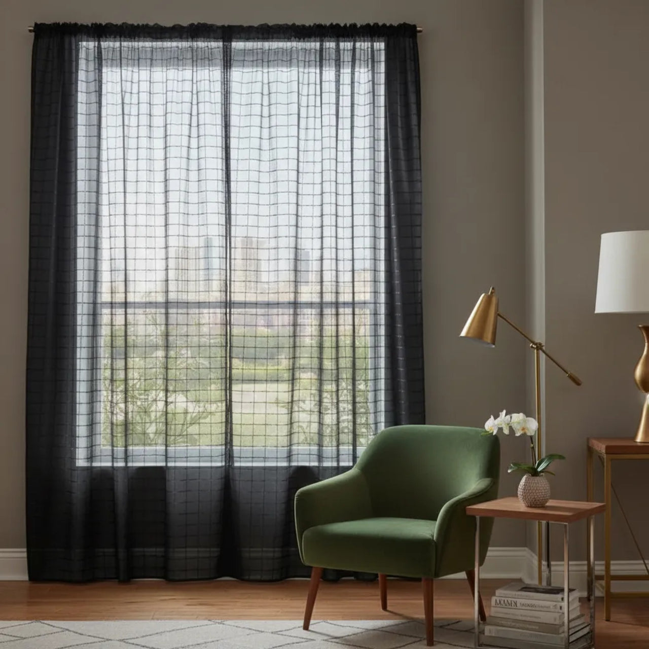 Cortina Florencia Negra