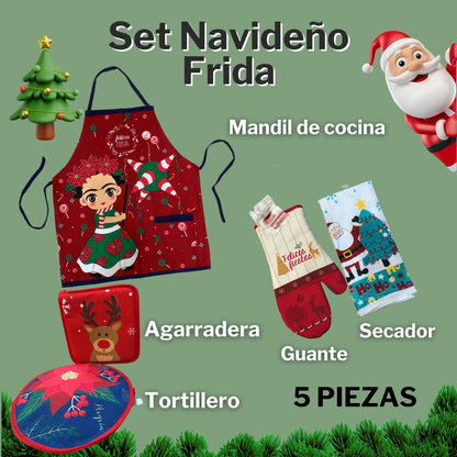 Set de Cocina Navideño