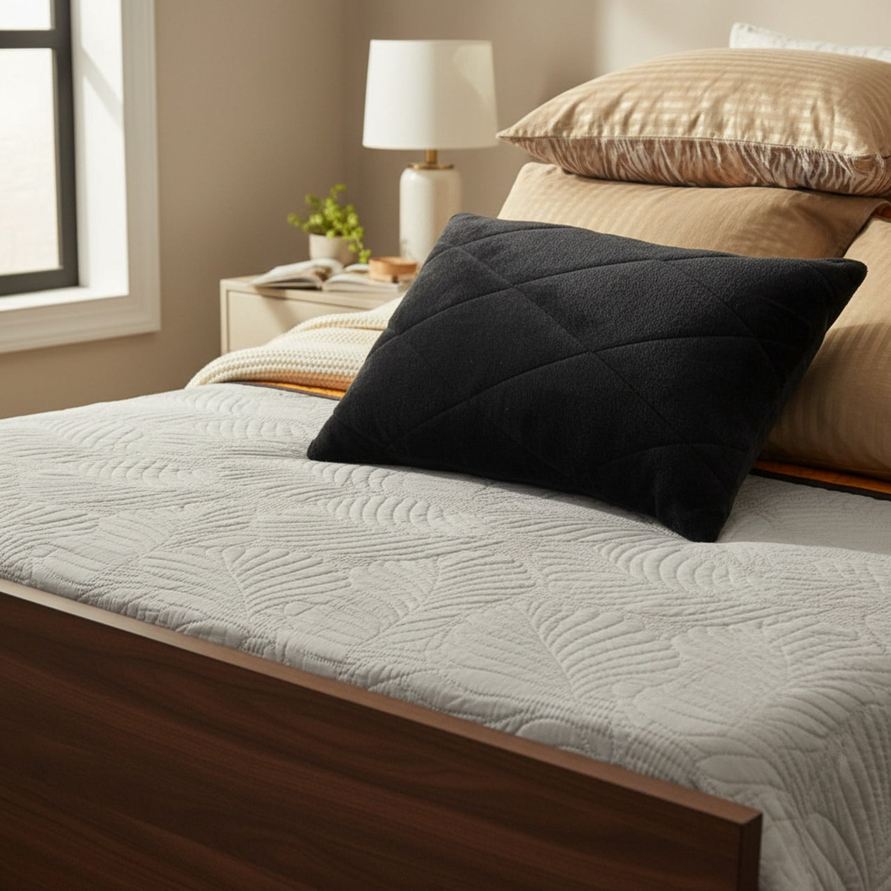 Almohada Mont Blanc Negro