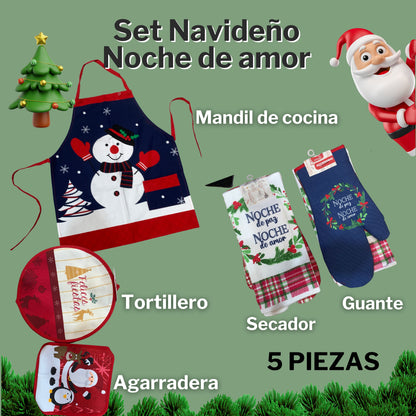 Set de Cocina Navideño