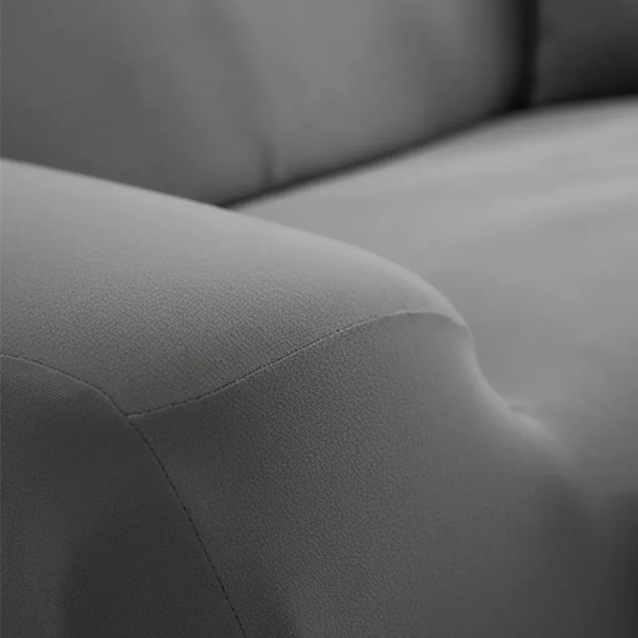 Cubre Sala Terciopelo Perla