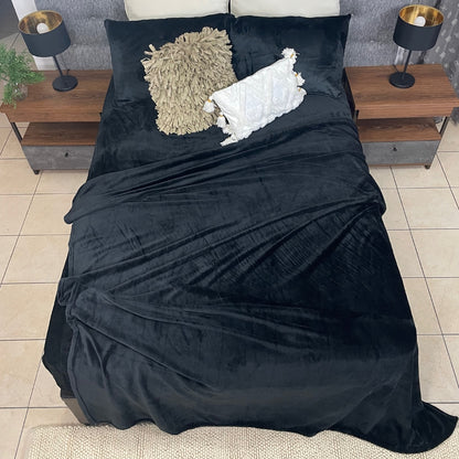 Cobertor Ligero Vero Jumbo Negro