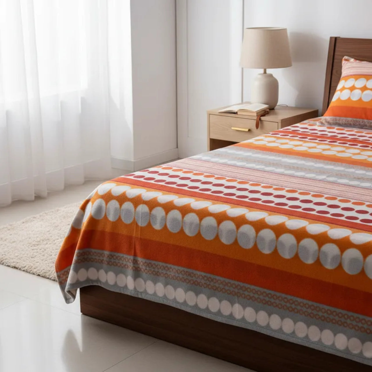 Sábanas Polar Extra Calientita Atardecer