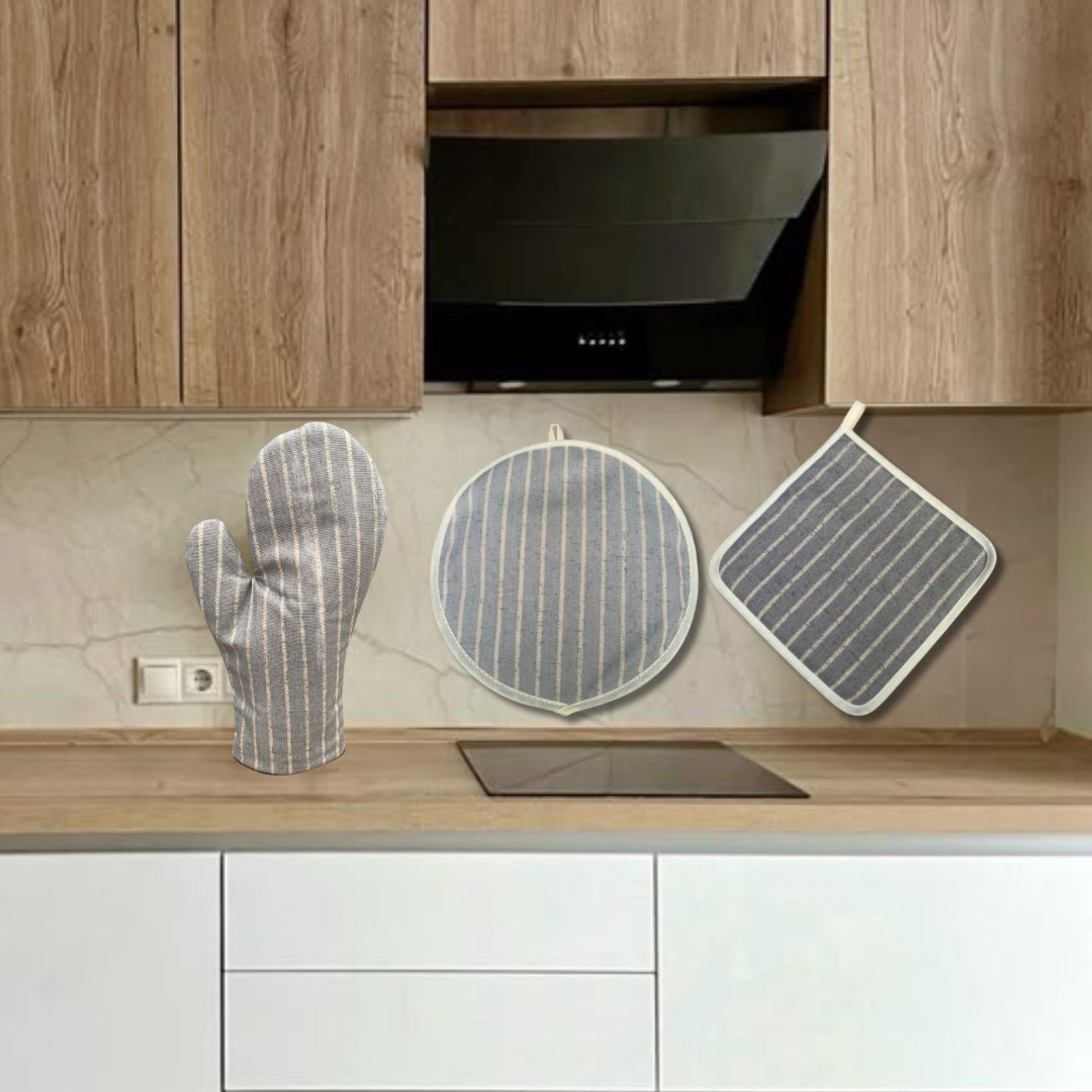 Set de Cocina Grill Gris