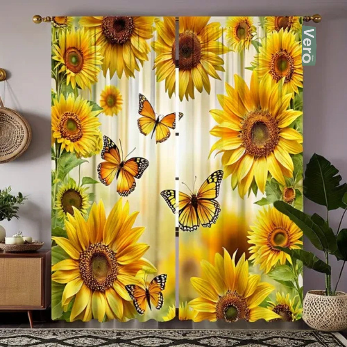 Cortina Paris Girasol