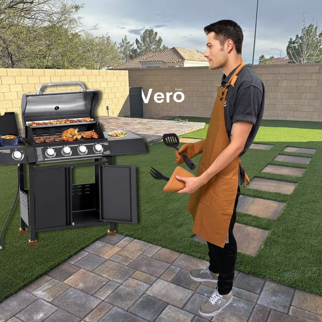 Set de Cocina Grill Oro