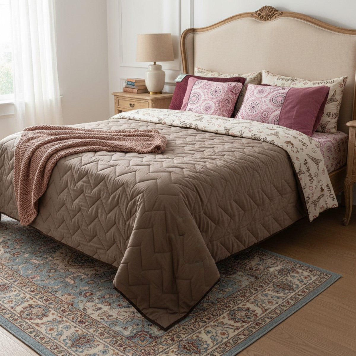 Edredon Sueco Paris/Avellana