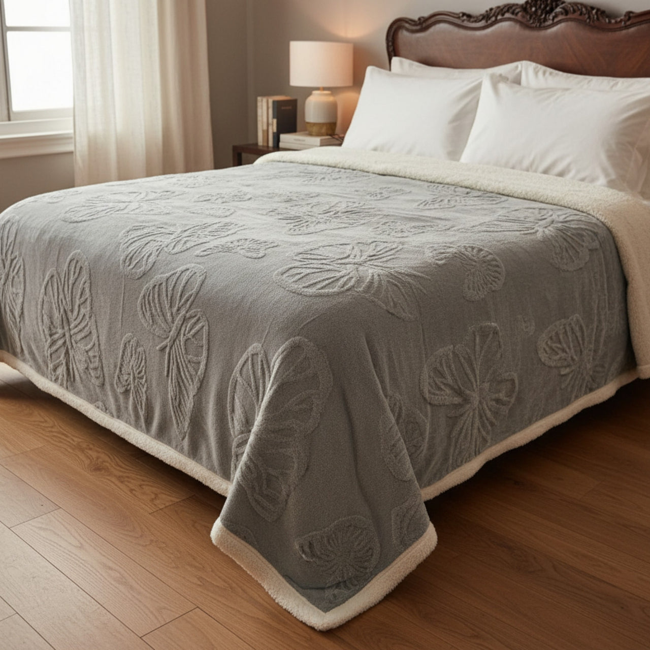 Cobertor Boston Gris