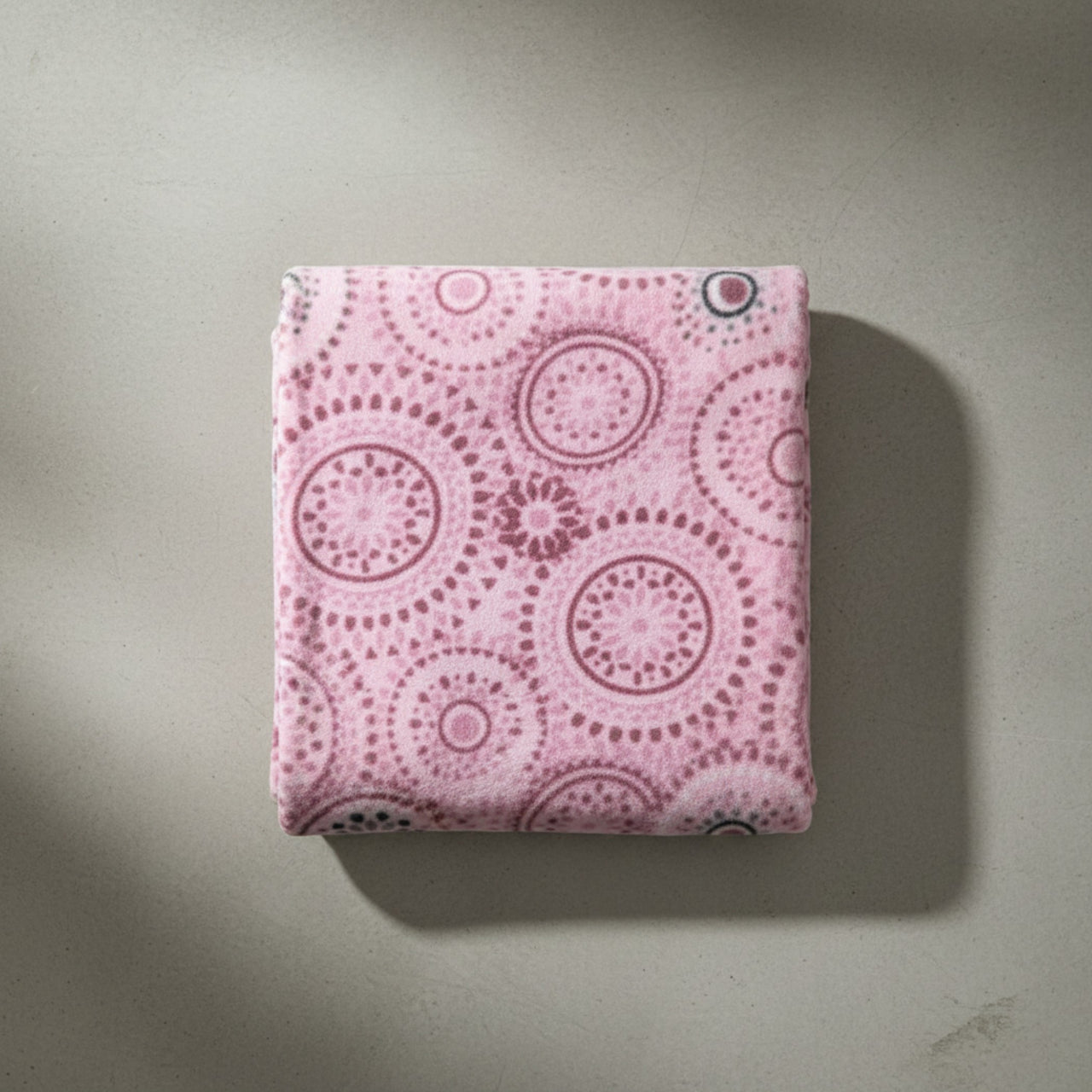 Sábanas Polar Extra Calientita Mandala Lila