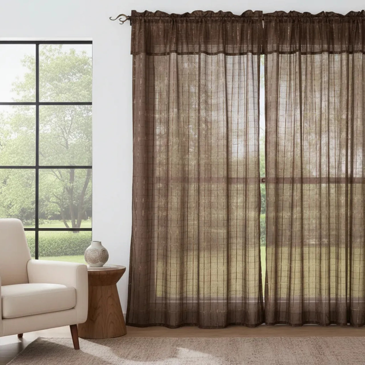 Cortina Florencia Chocolate