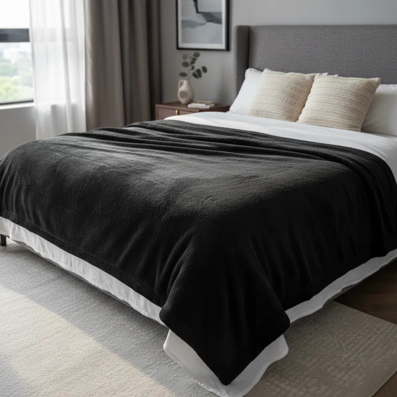 Cobertor Ligero Negro