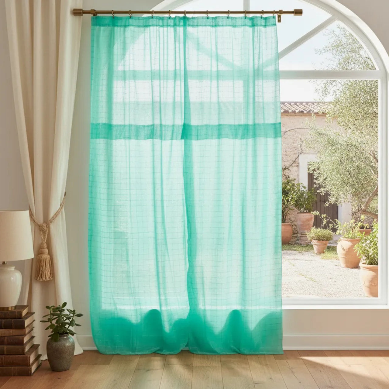 Cortina Florencia Aqua