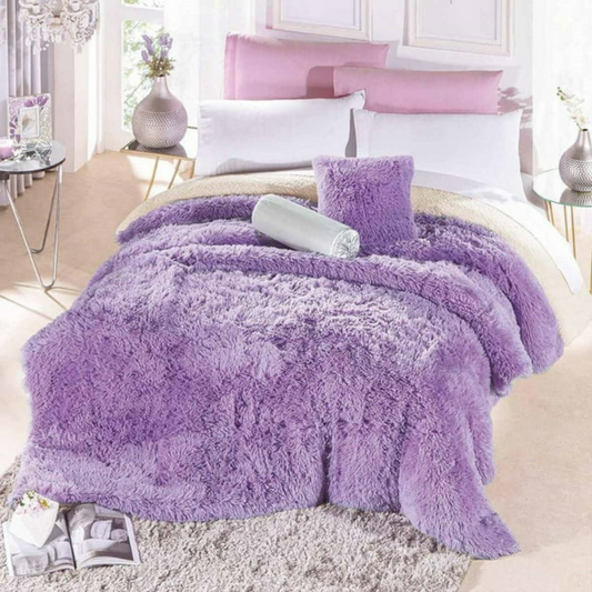 Cobertor Pelo Alto Mont Blanc Uva