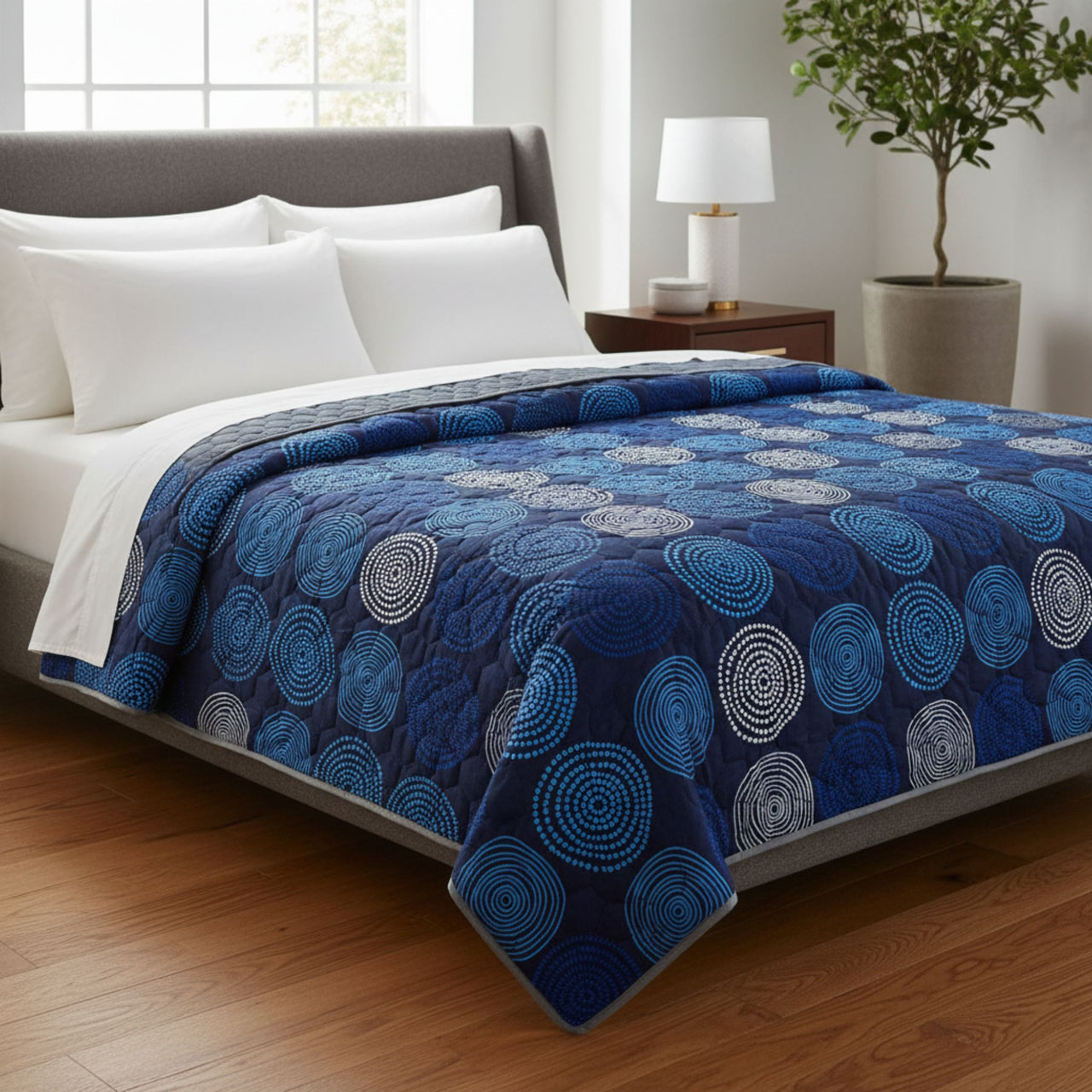 Edredón Prime 2 vistas Lunar/Gris