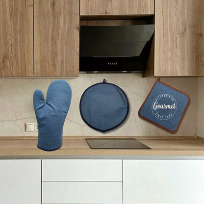 Set de Cocina Grill Azul