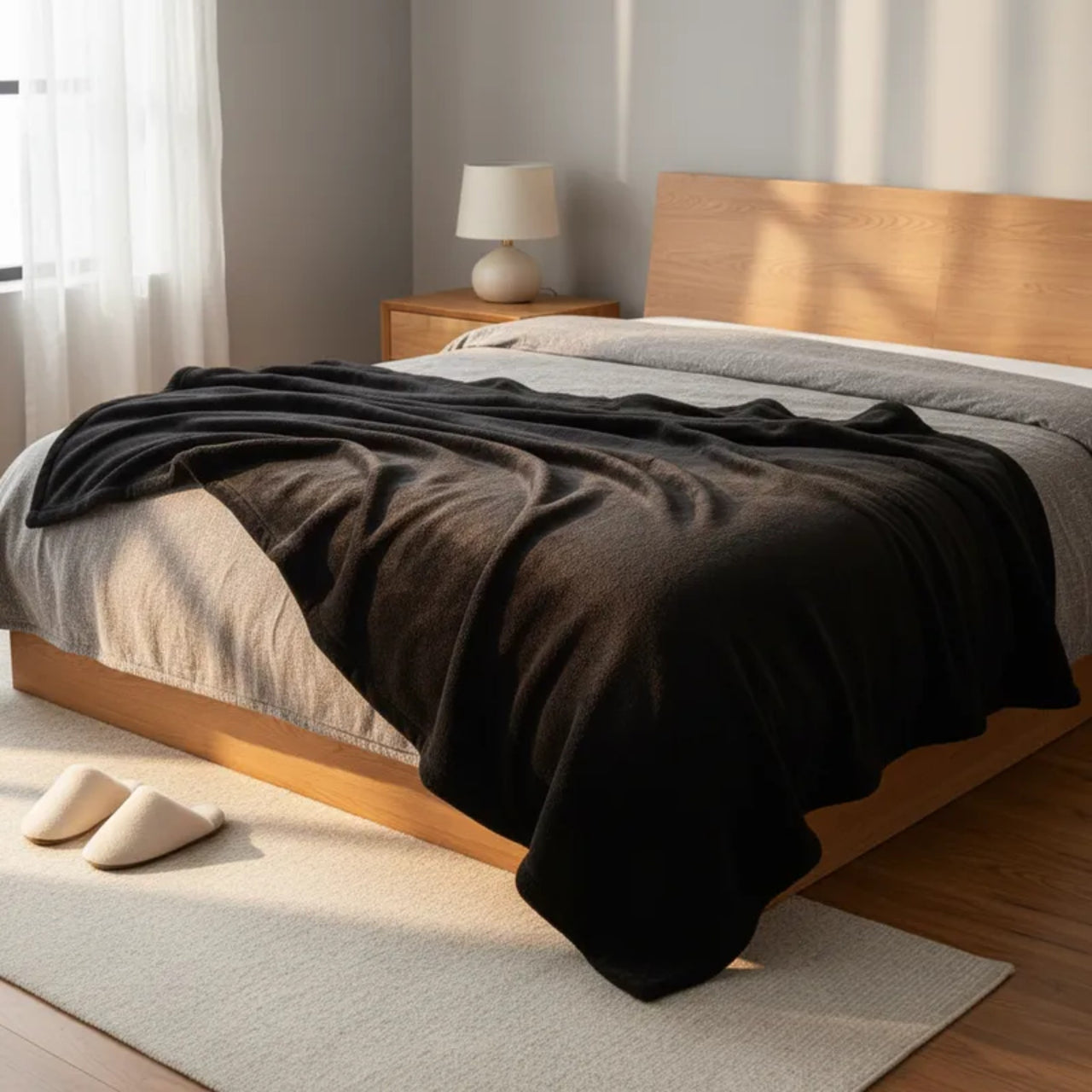 Cobertor Ligero Negro