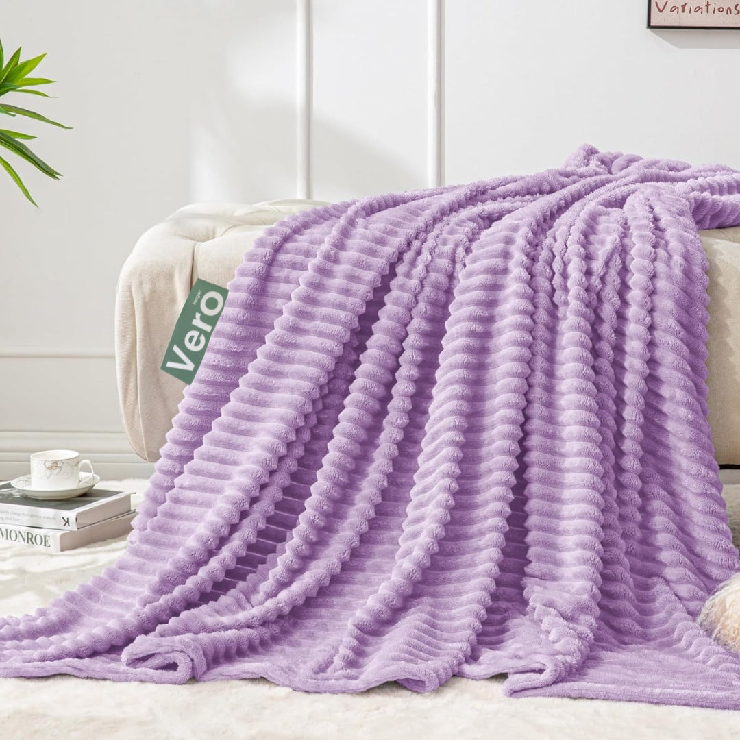 Cobertor Ligero Oslo XL Matrimonial Lila