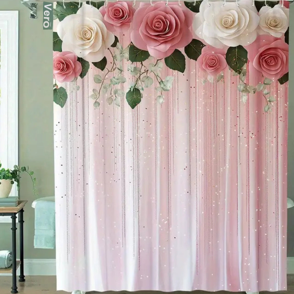 Cortina París Rosas