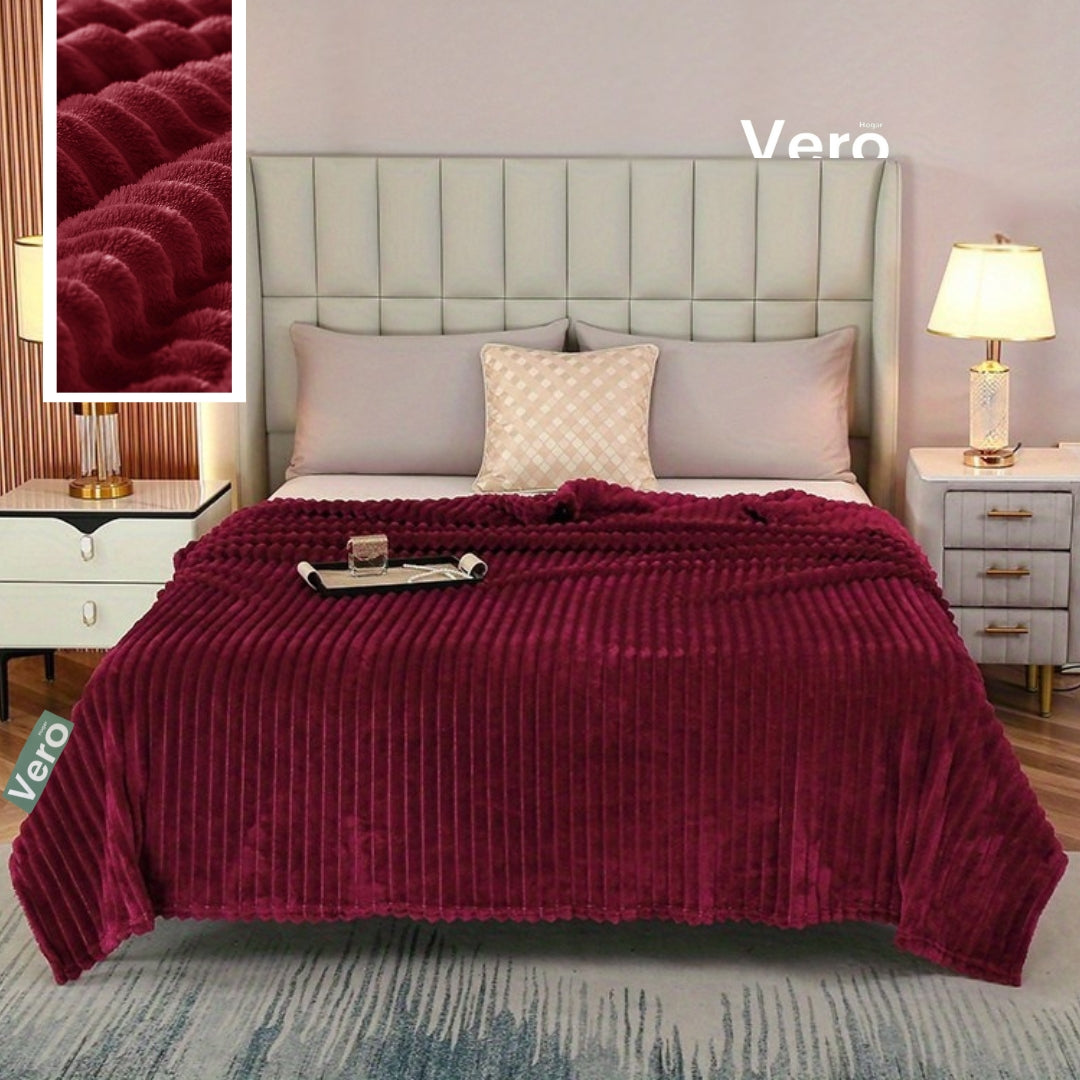 Cobertor Ligero Oslo XL Matrimonial Tinto