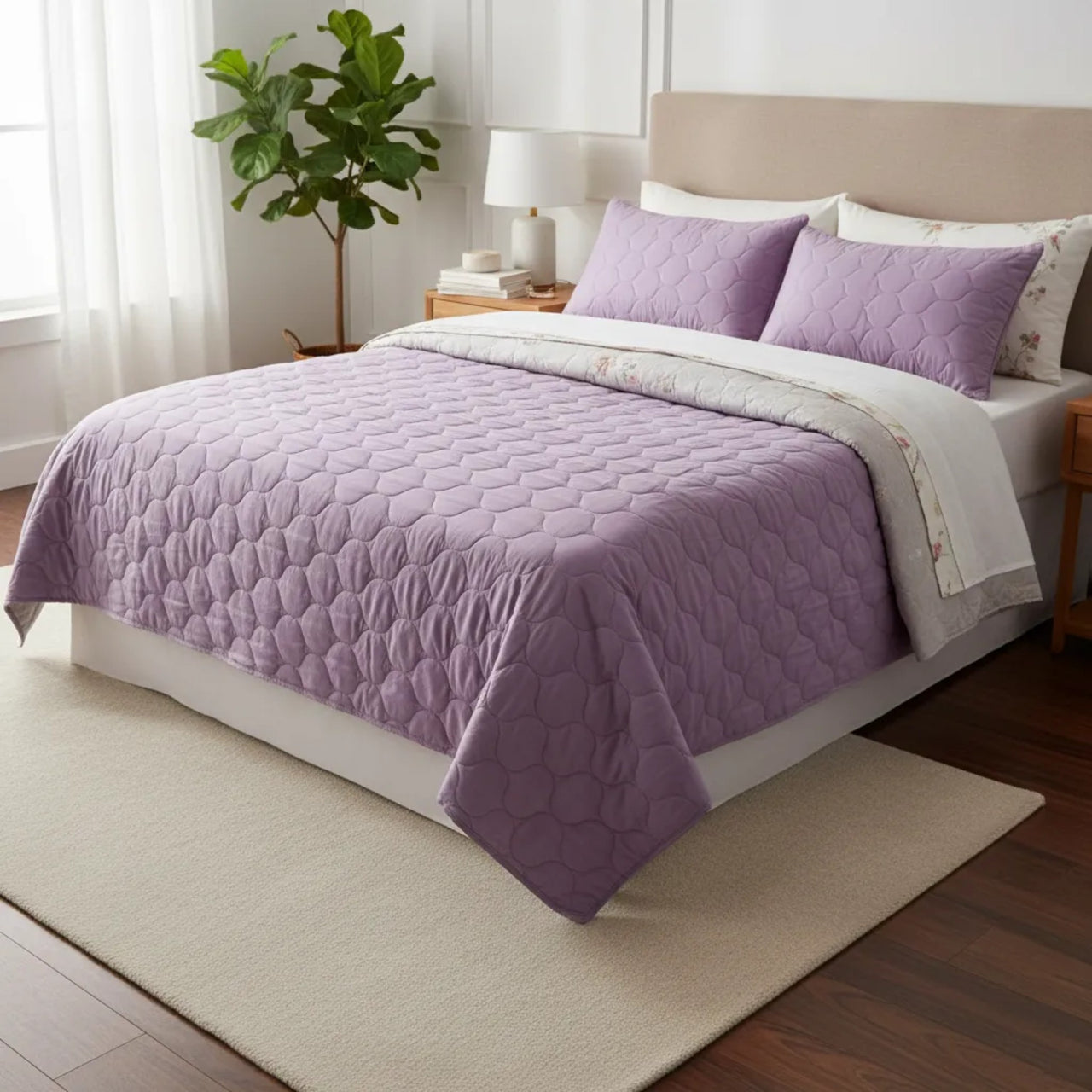 Colcha Catalina Pink/Lila