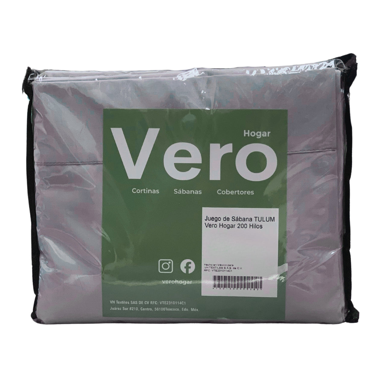 Sabana Algodón Individual Tulum