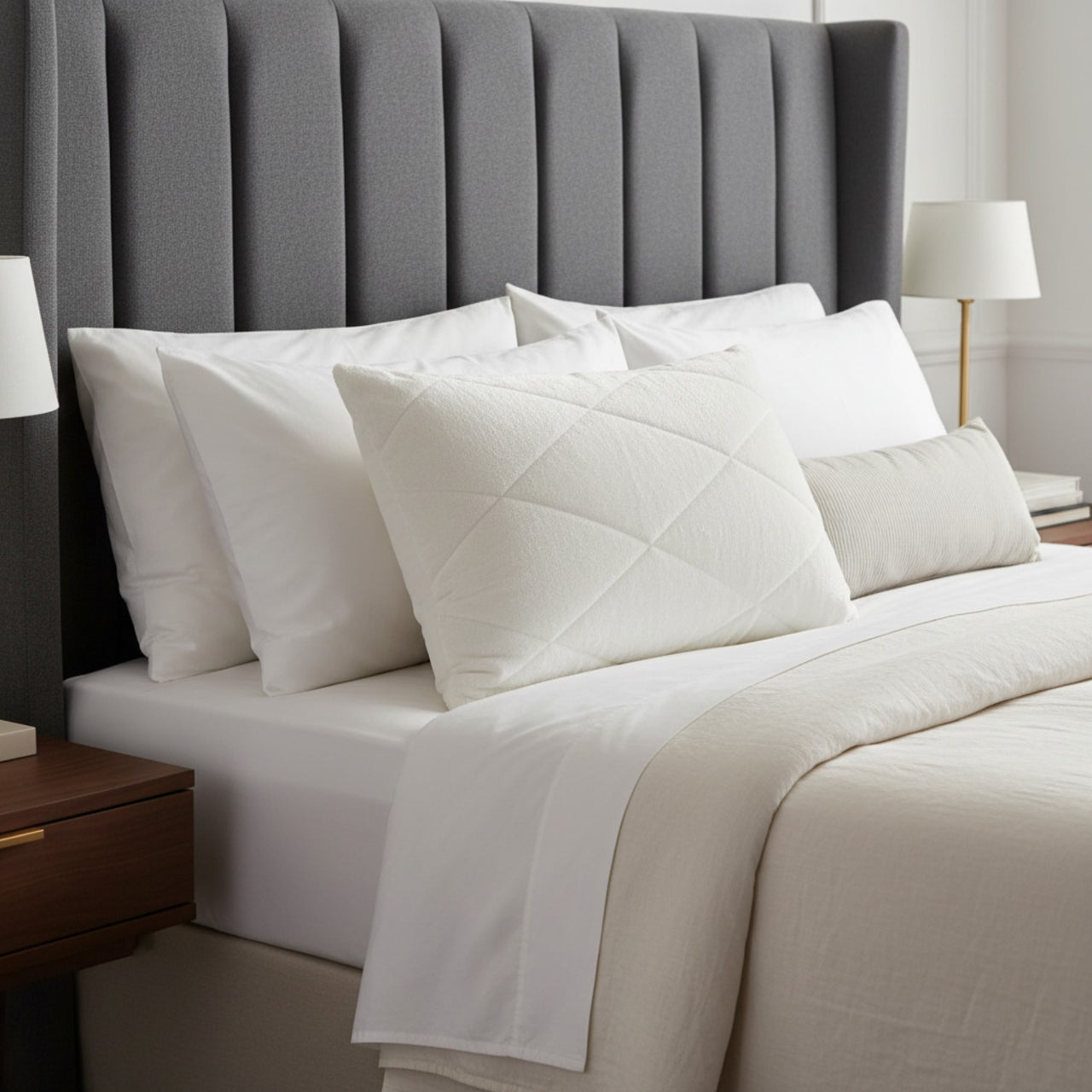 Almohada Mont Blanc Beige