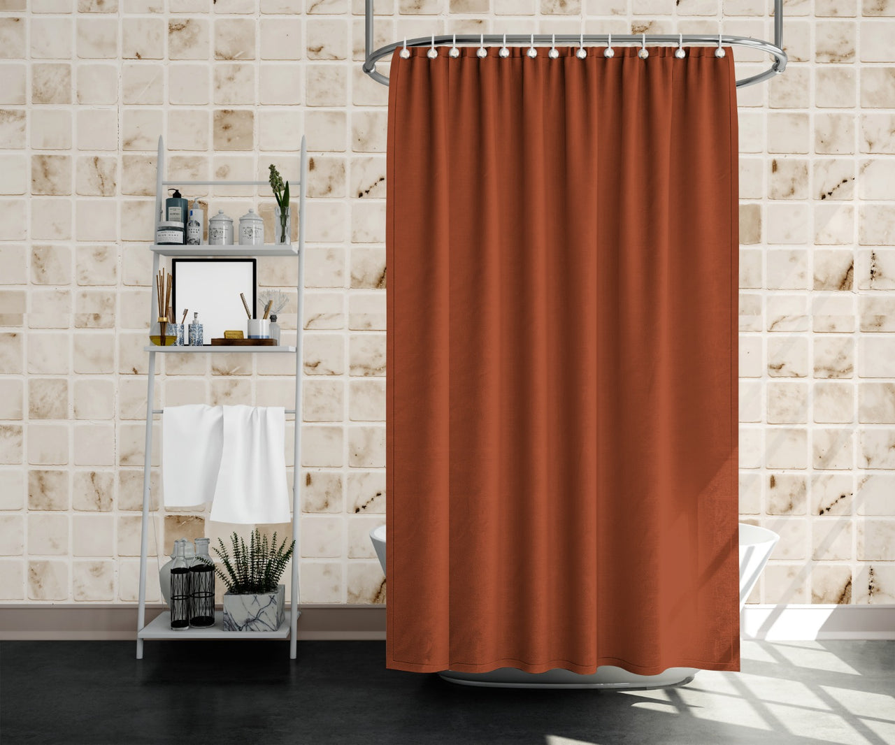 Cortina de Baño Repelente Mérida Shedron