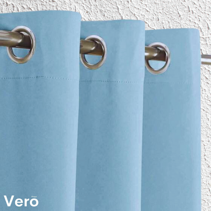 Cortina Blackout Azul Celeste