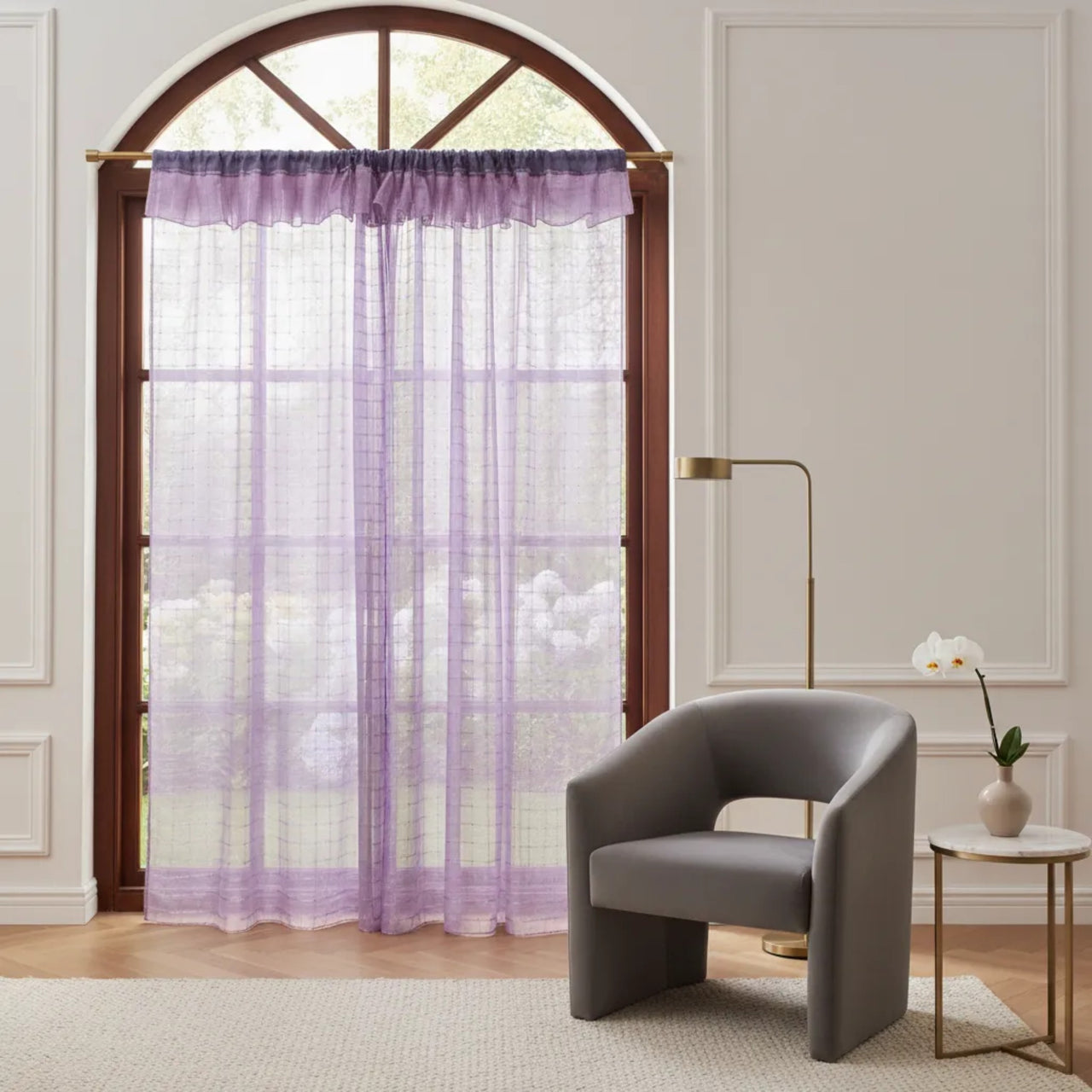 Cortina Florencia Lavanda