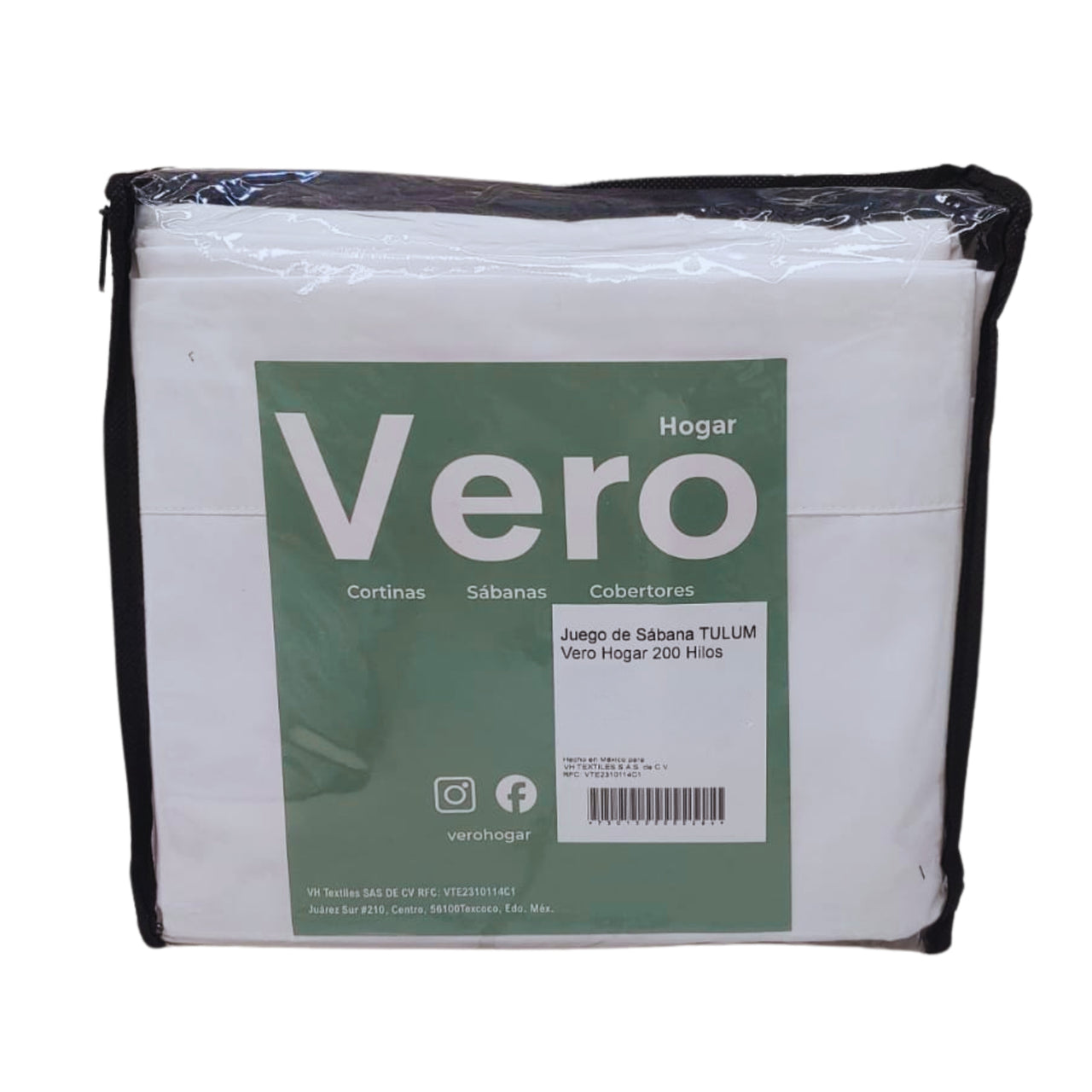 Sabana Algodón King Size Tulum