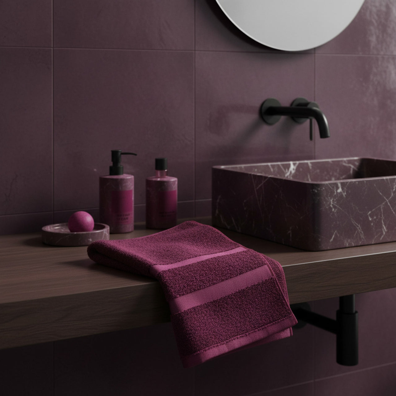 Toalla De Microfibra Vino