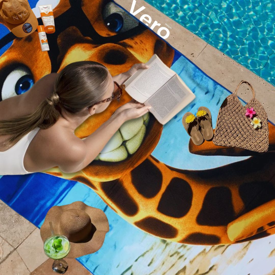 Toalla Jumbo Infantil Melman Madagascar