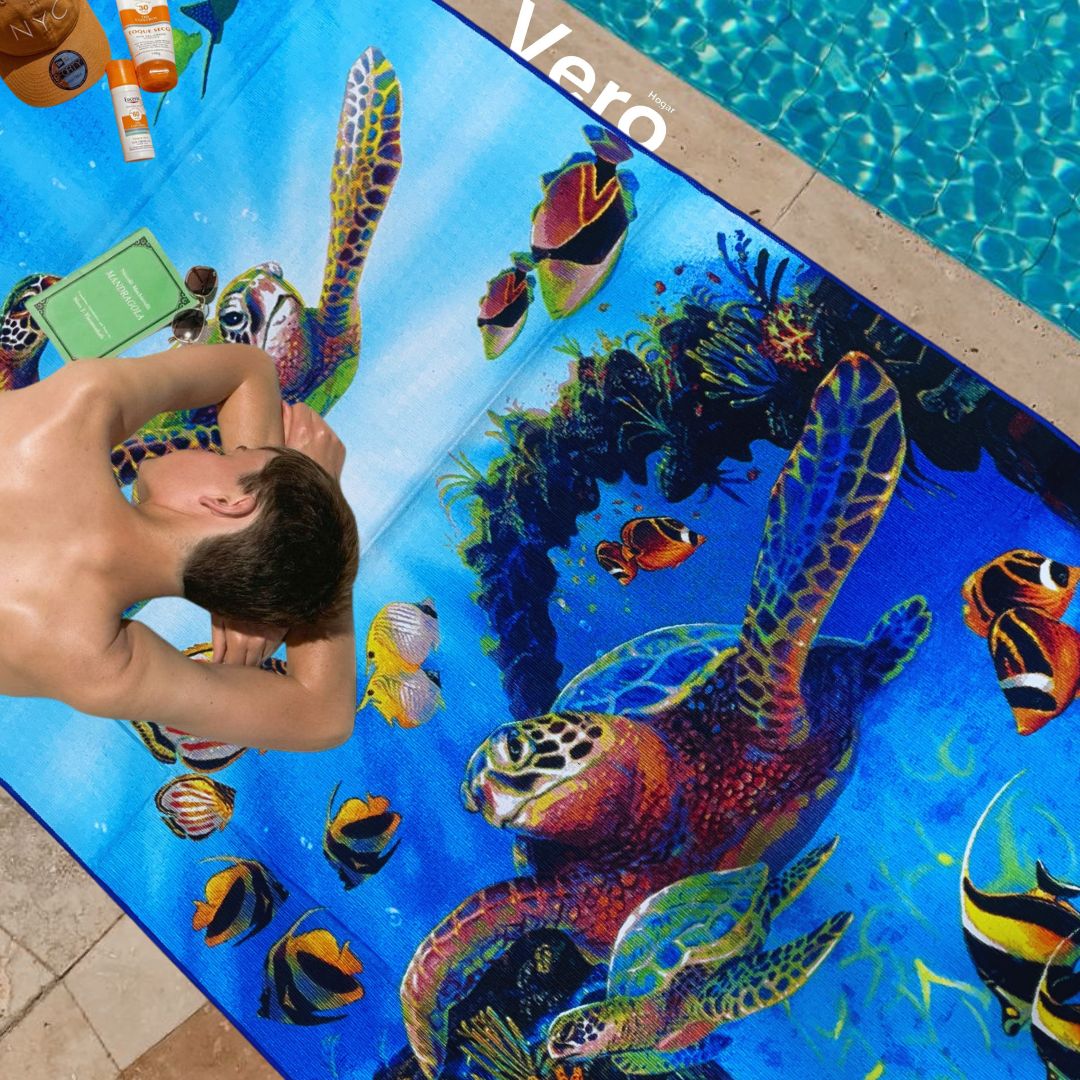 Toalla Jumbo Infantil Acuárium