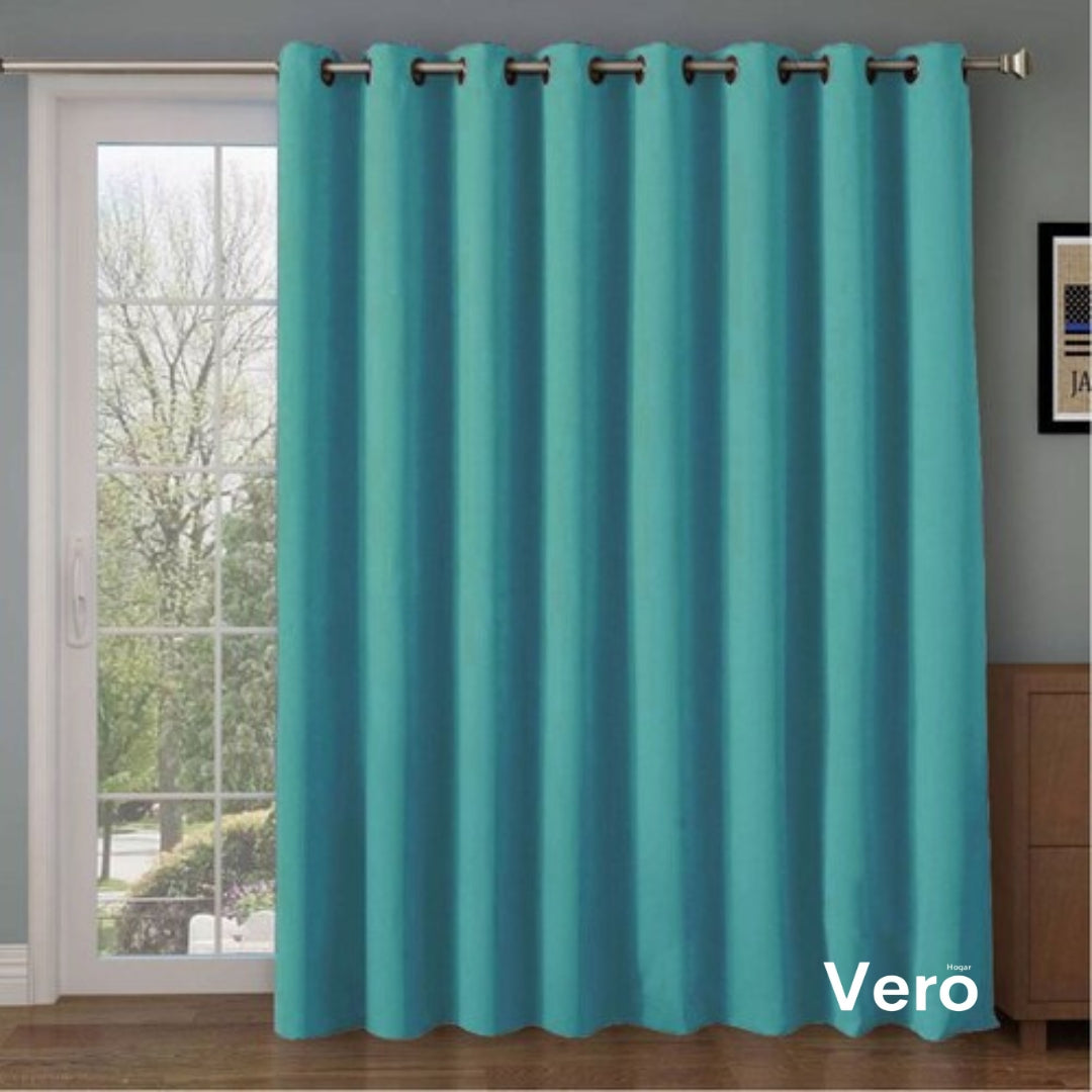 Cortina Blackout Turquesa