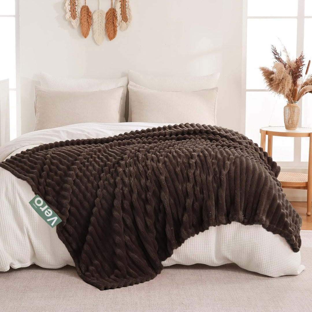 Cobertor Ligero Oslo XL Matrimonial Coffe