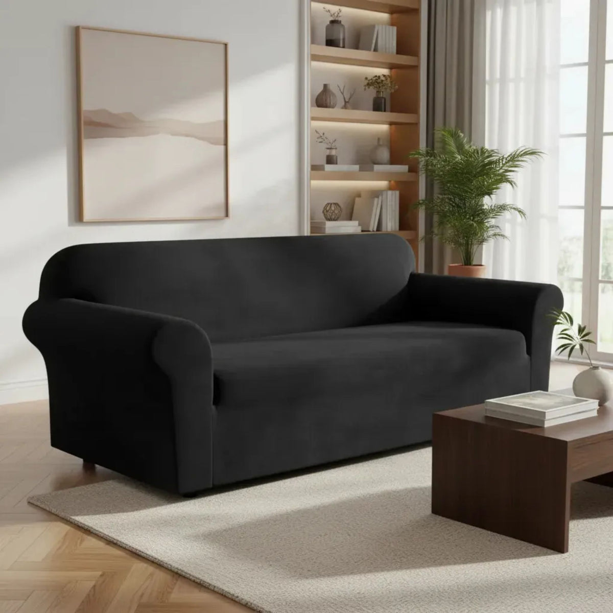 Cubre Sala Terciopelo Negro