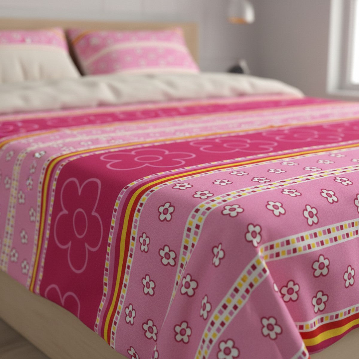 Sabana Boston Jardin Rosa