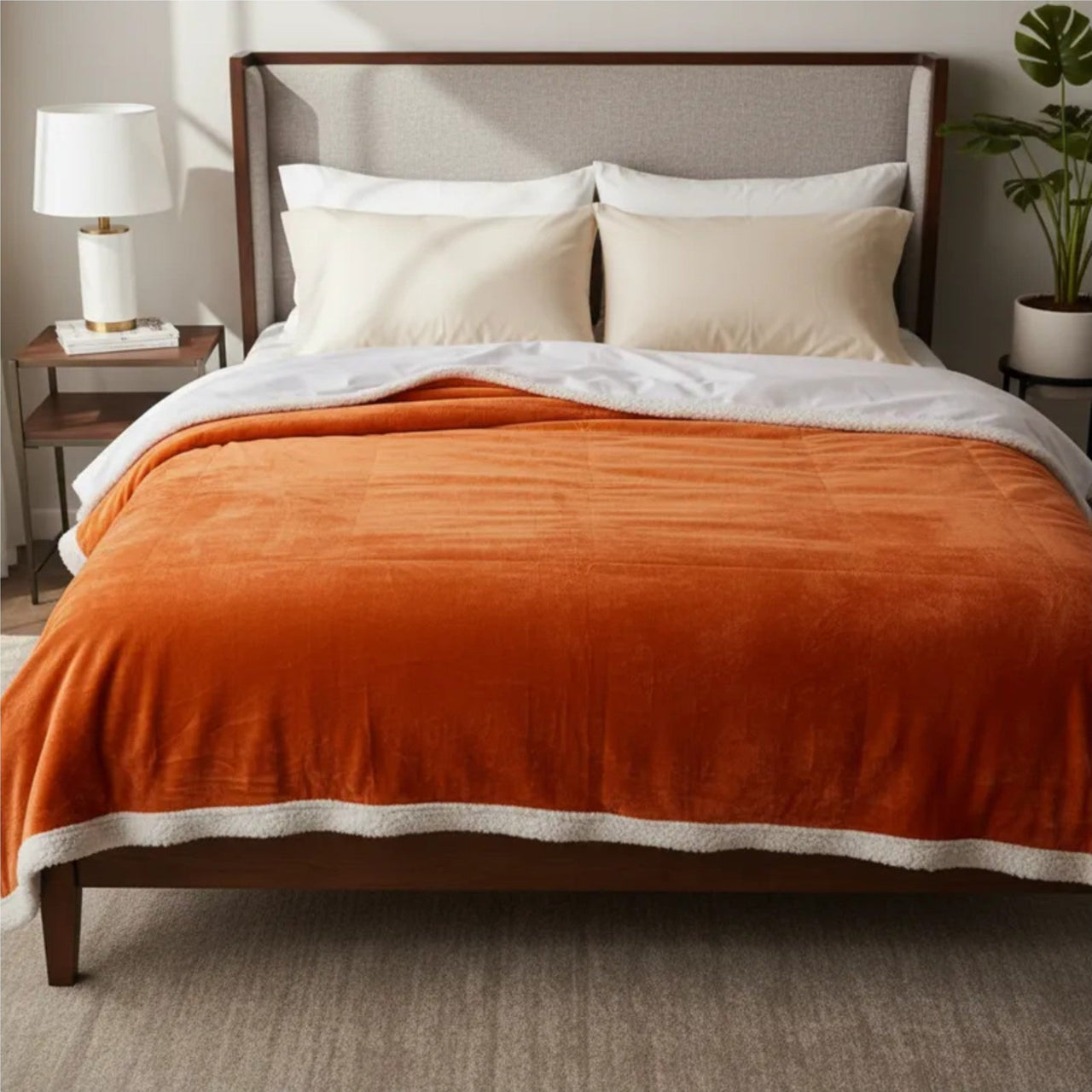 Cobertor Piña Naranja