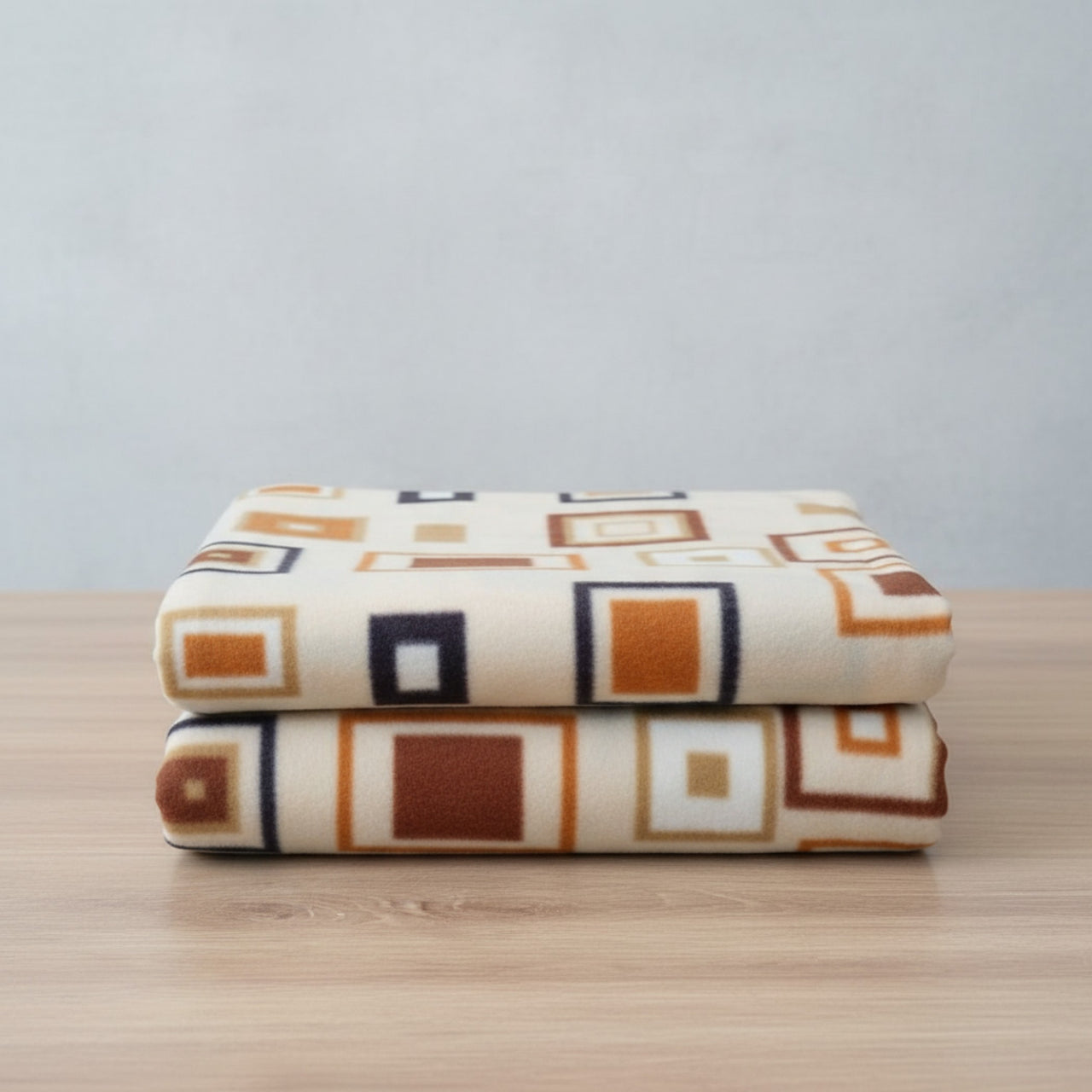 Sábanas Polar Extra Calientita Mosaico Marron