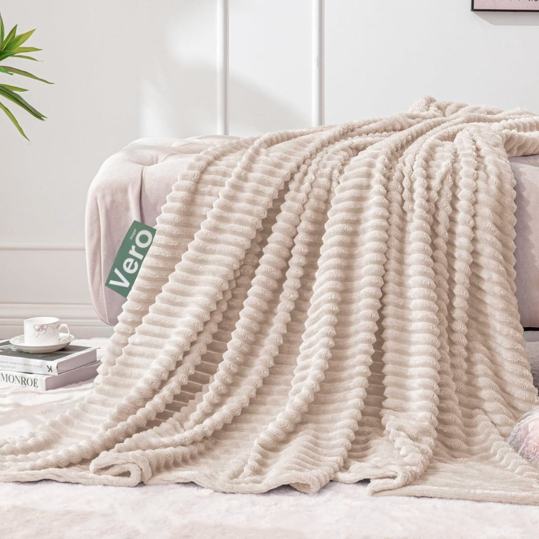 Cobertor Ligero Oslo XL Matrimonial Beige